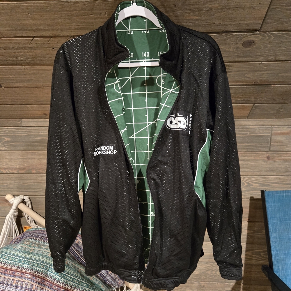 Market reversible windbreaker